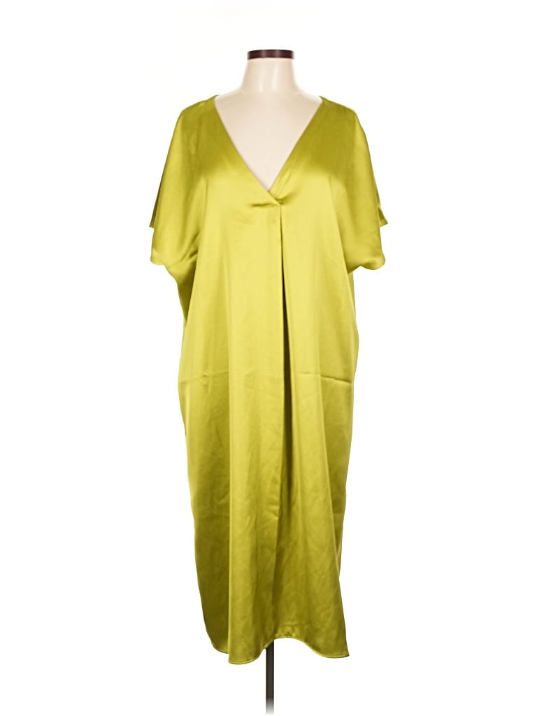 Pre-owned Worthington Casual Dress In Green