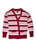 Lands' End Stripes Red Cardigan Size L (kids) - photo 1