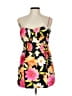 David Meister Tropical Orange Pink Cocktail Dress Size 10 - photo 1