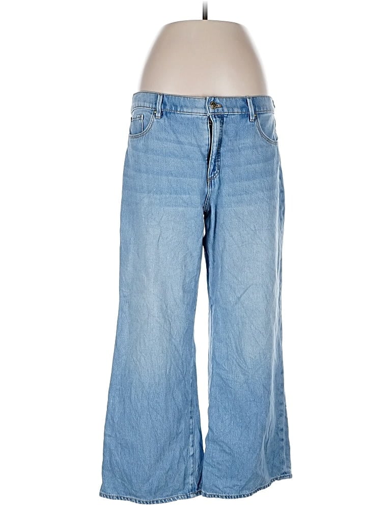 Pre-owned Ann Taylor Jeans In Blue
