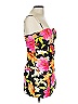David Meister Tropical Orange Pink Cocktail Dress Size 10 - photo 4