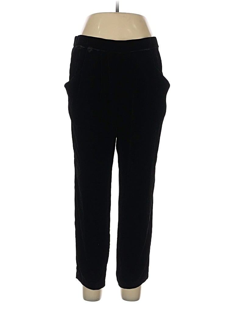 Pre-owned Eileen Fisher Casual Pants In Black