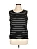 Attitudes by Renee Black Sleeveless Top Size XL - photo 1
