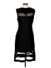 St. John Graphic Black Cocktail Dress Size 8 - photo 2