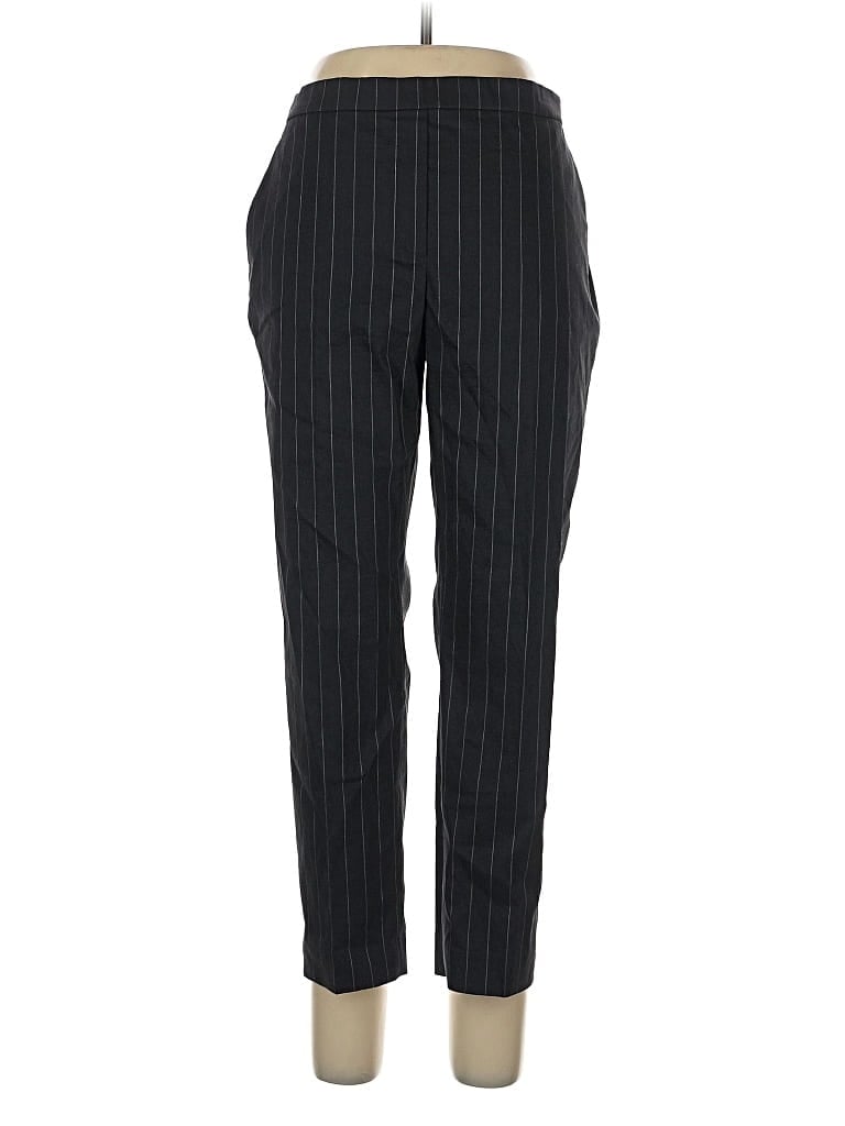 Pre-owned Theory Linen Pants In Black