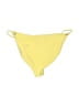 Topshop Solid Yellow Swimsuit Bottoms Size 8 - photo 2