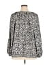 Max Studio 100% Polyester Silver Long Sleeve Blouse Size 1X - photo 2