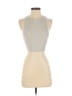Babaton Silver Sleeveless Top Size S - photo 1