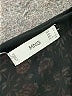 MNG Floral Black Cocktail Dress Size 8 - photo 6