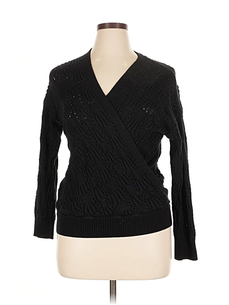 Pre-owned Merokeety Cardigan Sweater In Black
