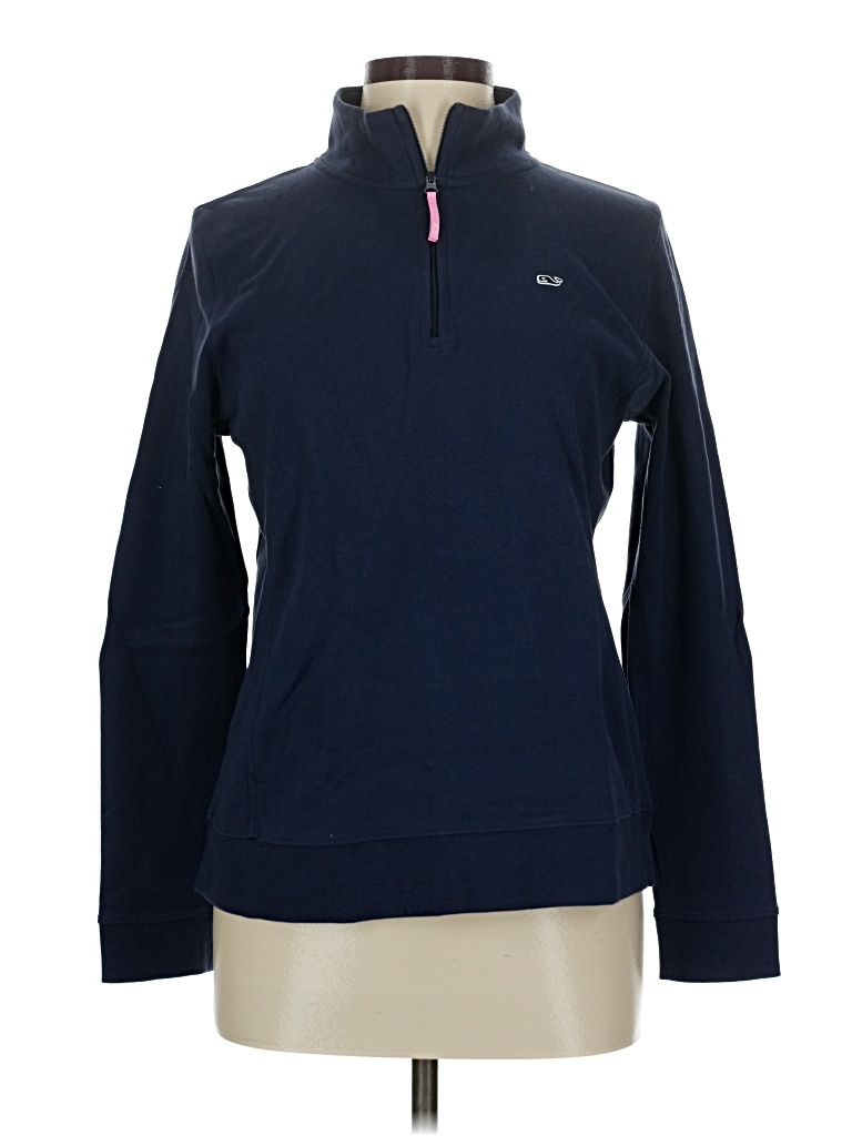 Pre-owned Vineyard Vines Pullover Sweater In Blue