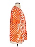 Aimée Orange Short Sleeve Blouse Size XL - photo 4