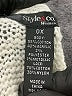 Style&Co Ivory Pullover Sweater Size 0X - photo 8