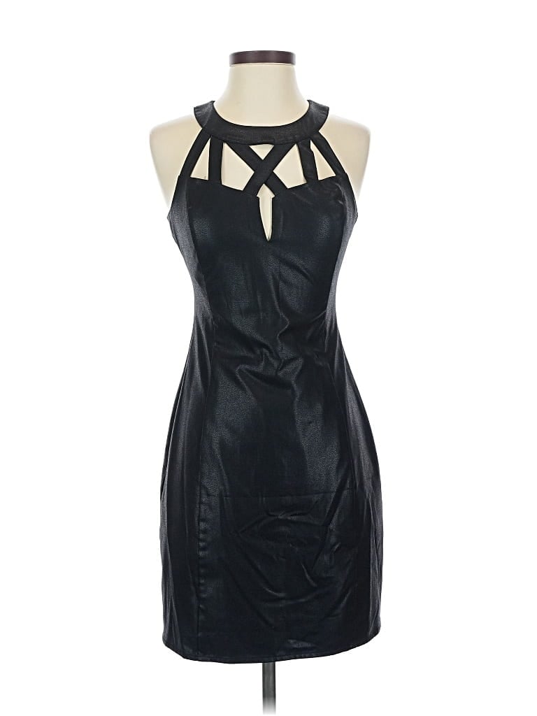 Pre-owned Guess Cocktail Dress In Black