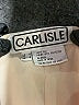 Carlisle 100% Polyester Tan Sleeveless Blouse Size 4 - photo 6