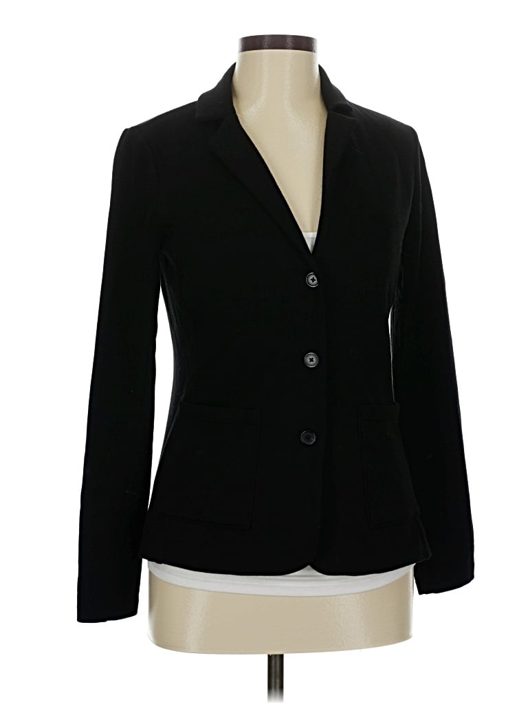 Pre-owned Tahari Blazer Jacket In Black