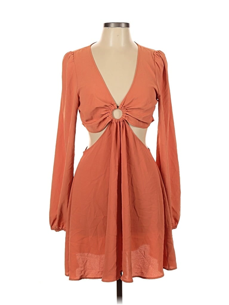 Pre-owned Cupshe Cocktail Dress In Orange