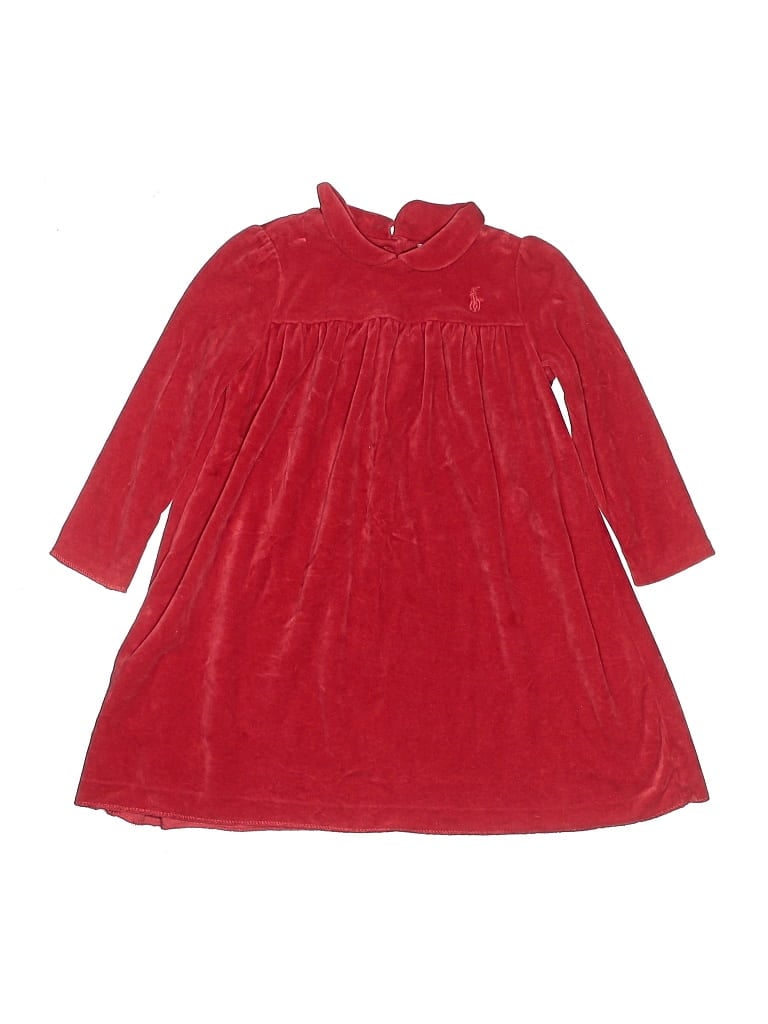 Pre-owned Ralph Lauren Kids' Dress In Red