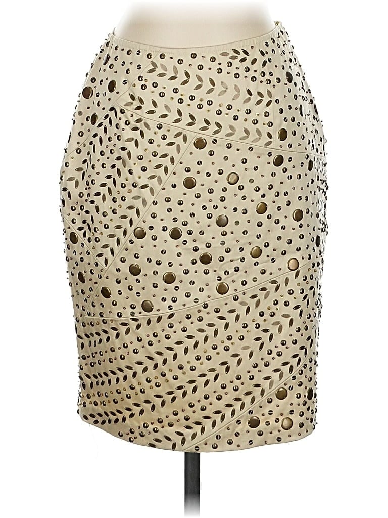 Lafayette 148 Formal Skirt In Gold