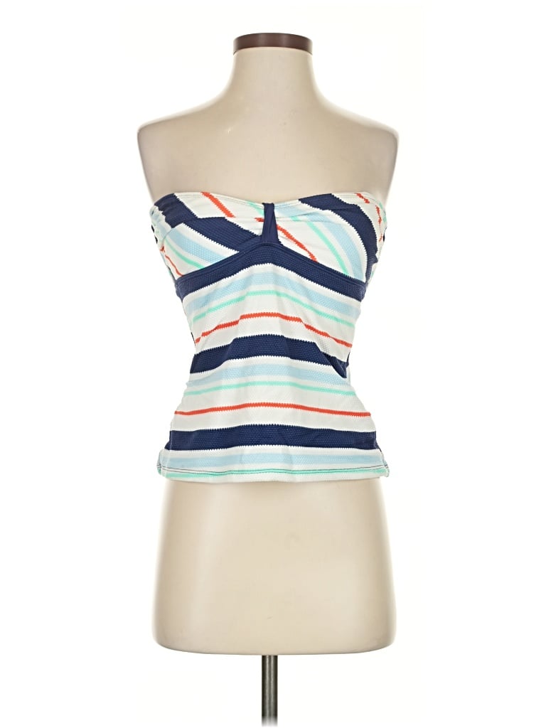 Pre-owned Splendid Sleeveless Top Blue Strapless Neckline Tops