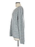 BB Dakota Metallic Silver Pullover Sweater Size M - photo 5