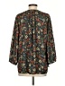 NYDJ 100% Polyester Floral Black 3/4 Sleeve Blouse Size S - photo 2