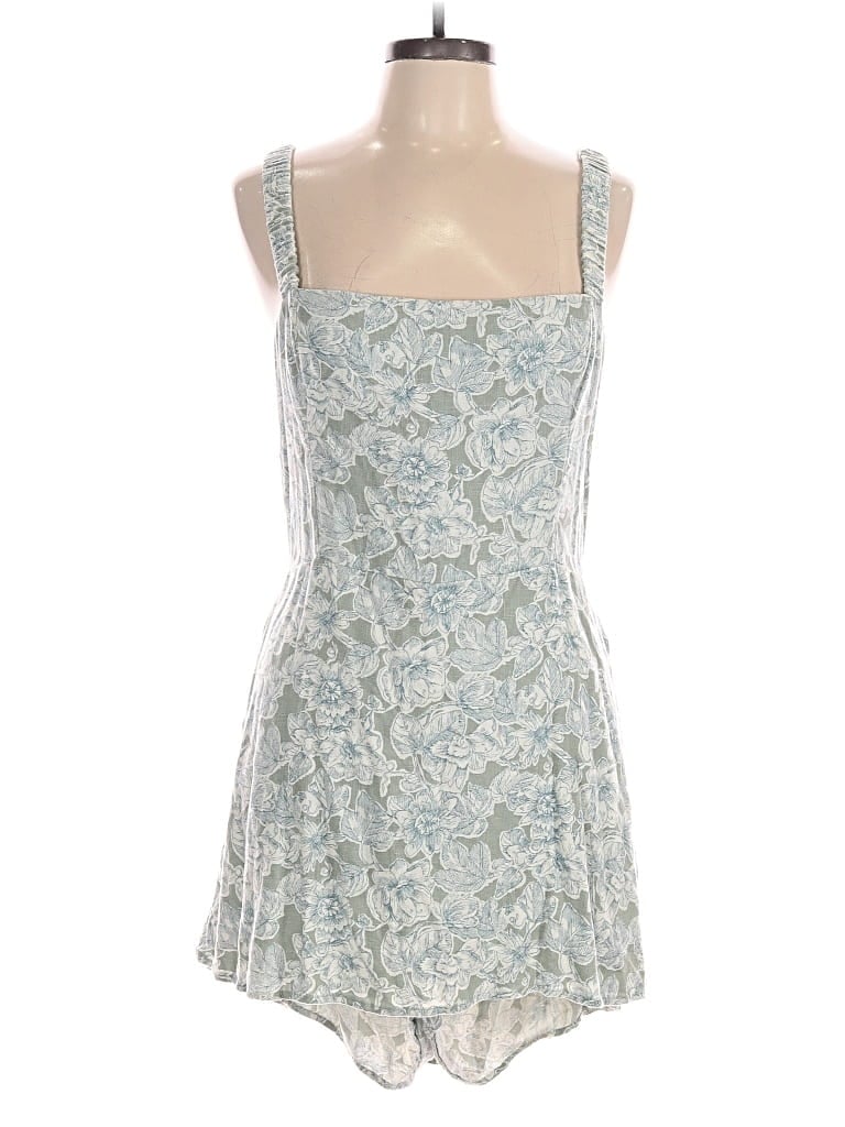 Pre-owned Abercrombie & Fitch Romper In Blue