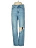 Madewell Hearts Blue Jeans Size 26 waist - photo 1