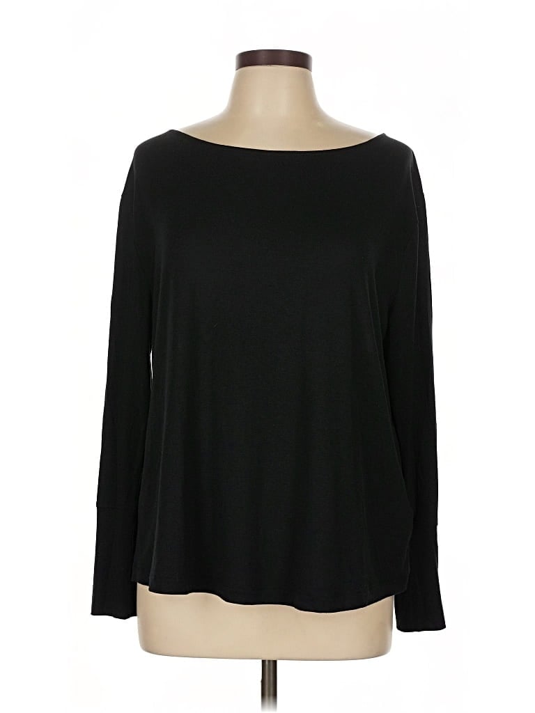 Pre-owned Tasc 3/4 Sleeve T-shirt In Black