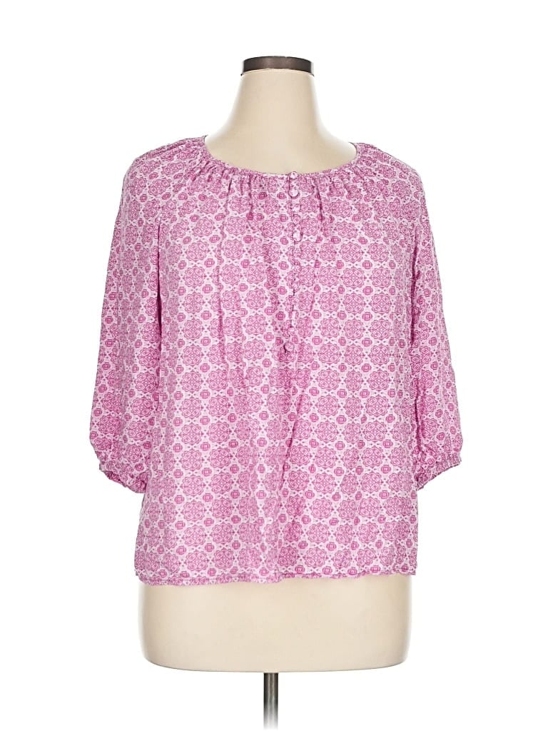 WILLI SMITH Pre-owned 3/4 Sleeve Blouse In Pink
