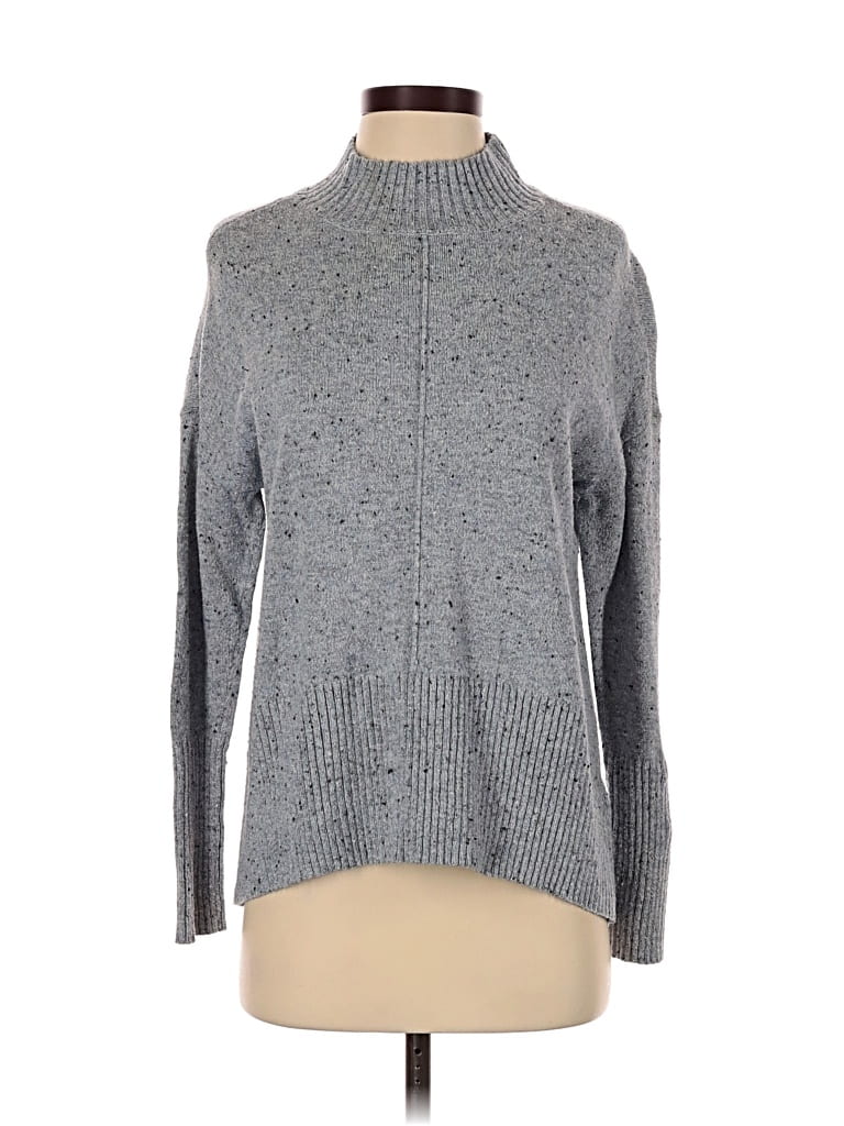 Pre-owned A.n.a. A New Approach Turtleneck Sweater In Gray