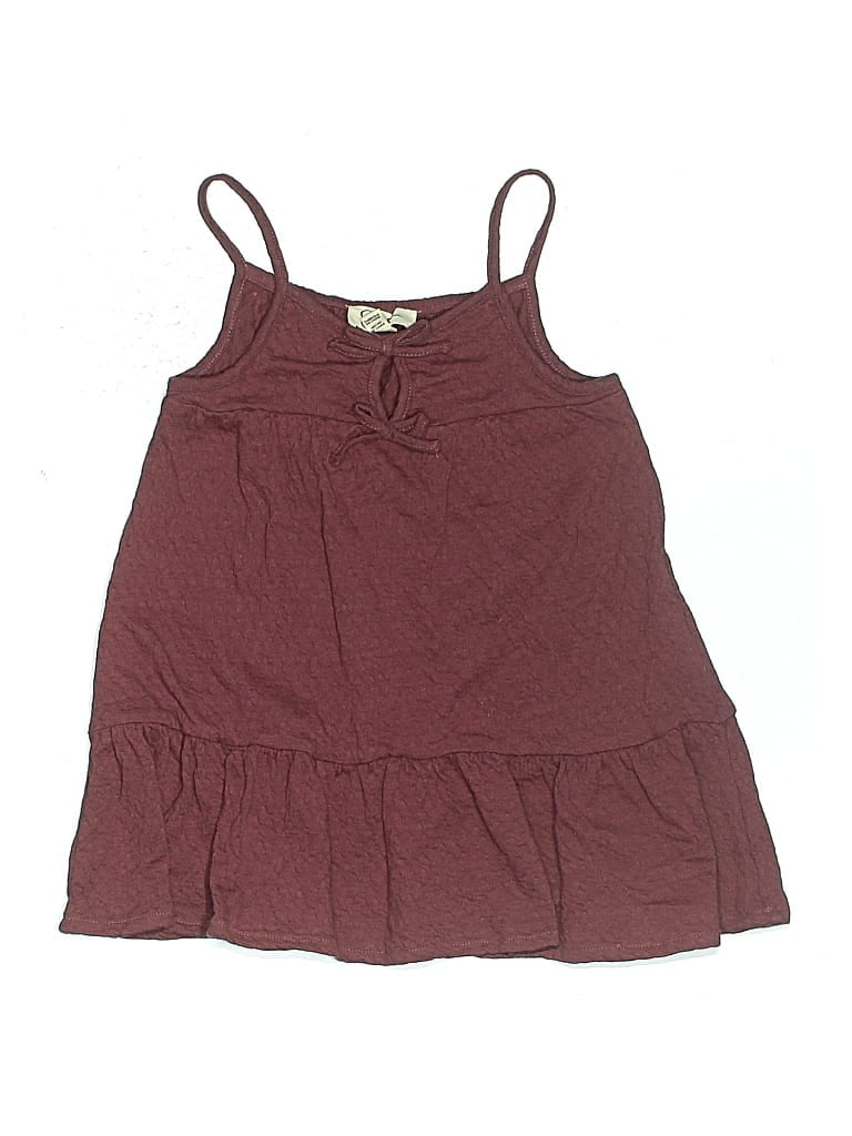 Pre-owned Jessica Simpson Kids' Dress In Burgundy
