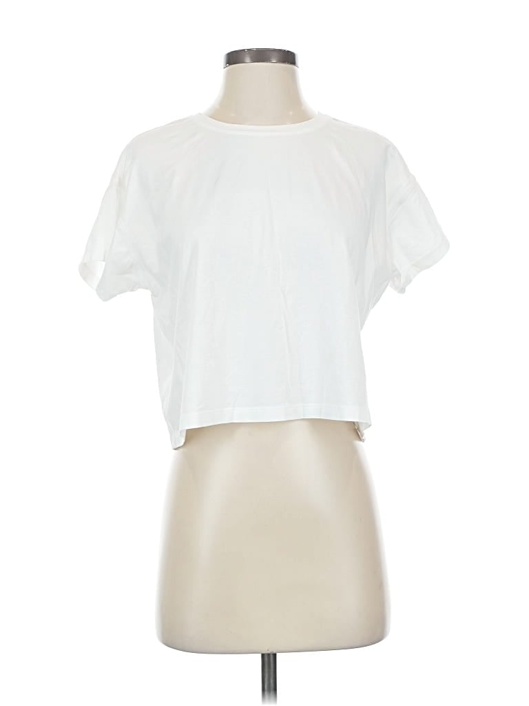 LULULEMON ATHLETICA Pre-owned Short Sleeve T-shirt In White