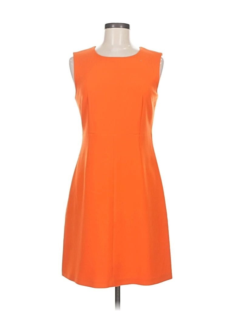 Pre-owned Diane Von Furstenberg Casual Dress In Orange