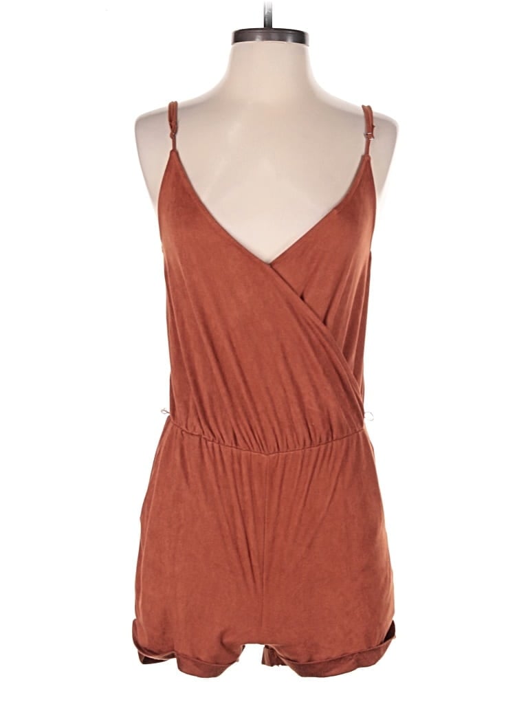 LIRA Pre-owned Romper In Brown