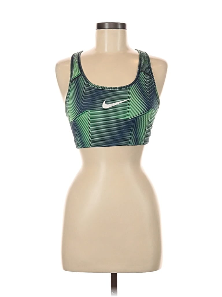 Pre-owned Nike Sports Bra In Green