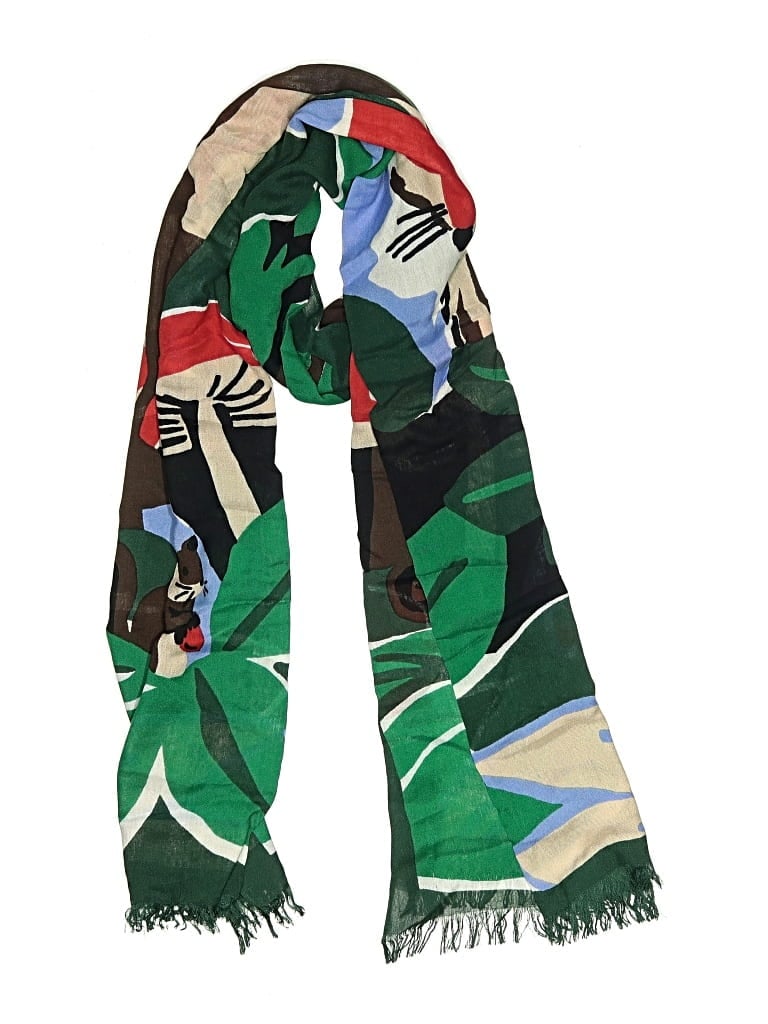 Pre-owned Kate Spade New York Scarf In Green