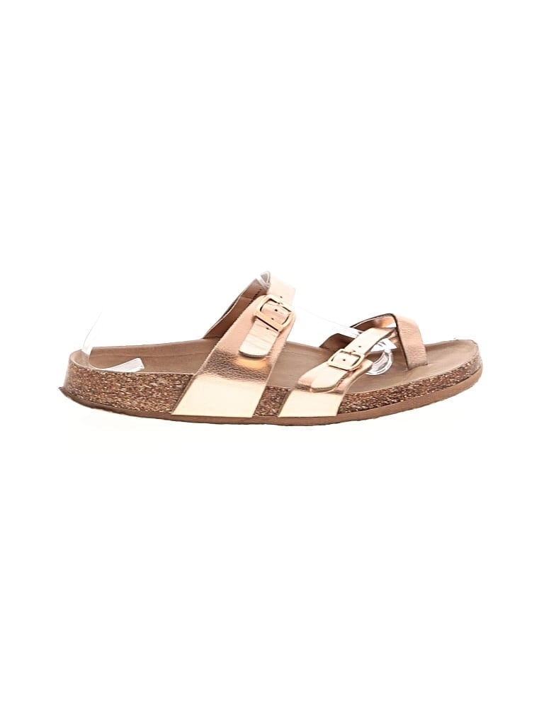 Pre-owned Unbranded Sandals In Gold