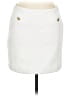 J.Crew Solid White Casual Skirt Size 4 - photo 1