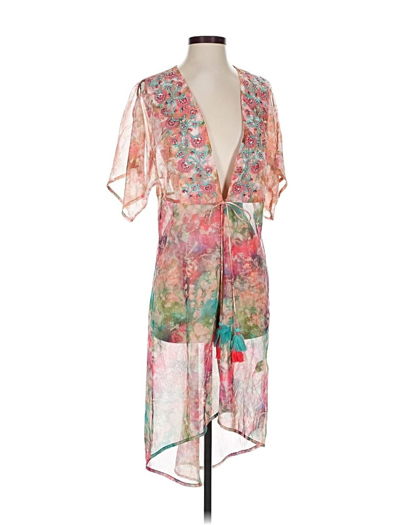 Pre-owned Soft Surroundings Kimono In Pink