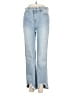7 For All Mankind Hearts Blue Jeans Size 27 waist - photo 1