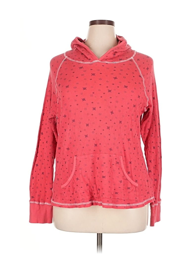 Pre-owned Allen Allen Pullover Sweater In Pink