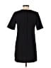 Olivaceous Solid Black Casual Dress Size S - photo 2