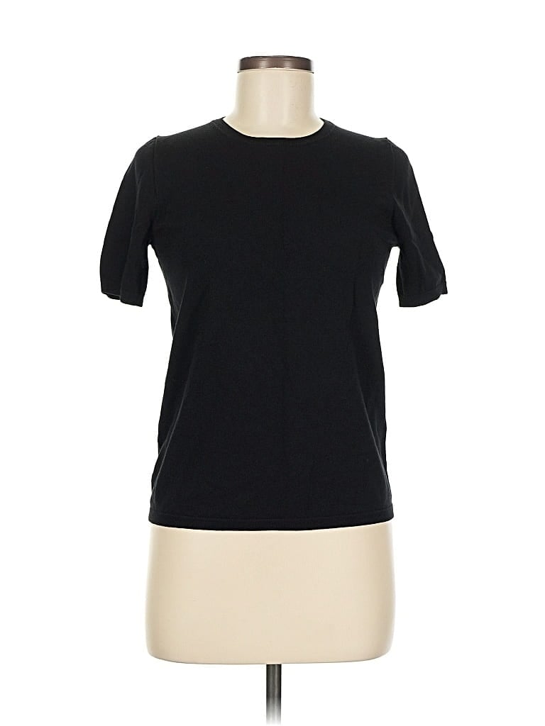 Pre-owned Ann Taylor Short Sleeve T-shirt In Black