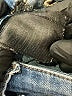 Divided by H&M Chevron-herringbone Blue Jeans Size 6 - photo 8