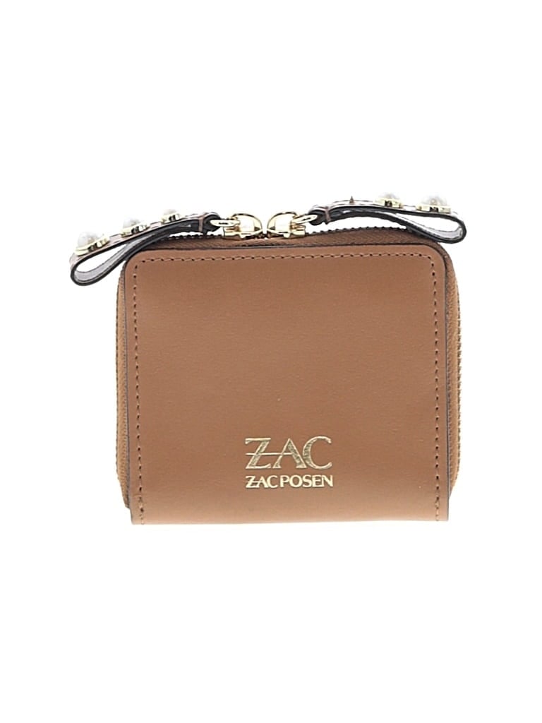 Pre-owned Zac Posen Leather Wallet In Brown
