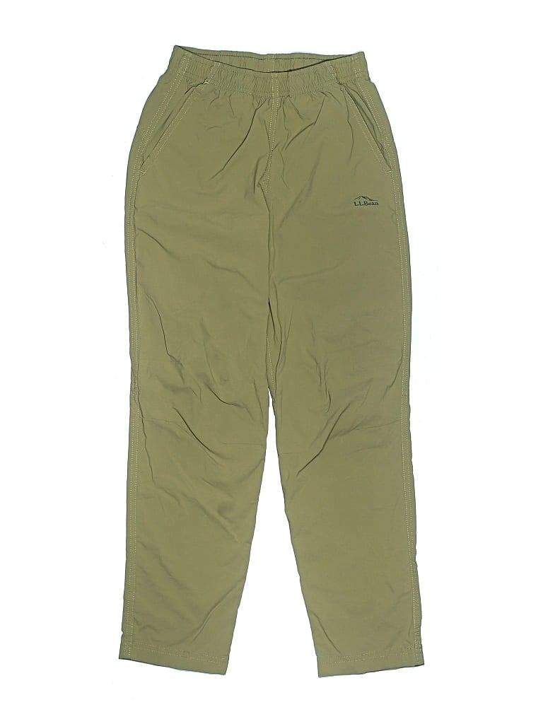 Pre-owned L.l.bean Kids' Active Pants In Green