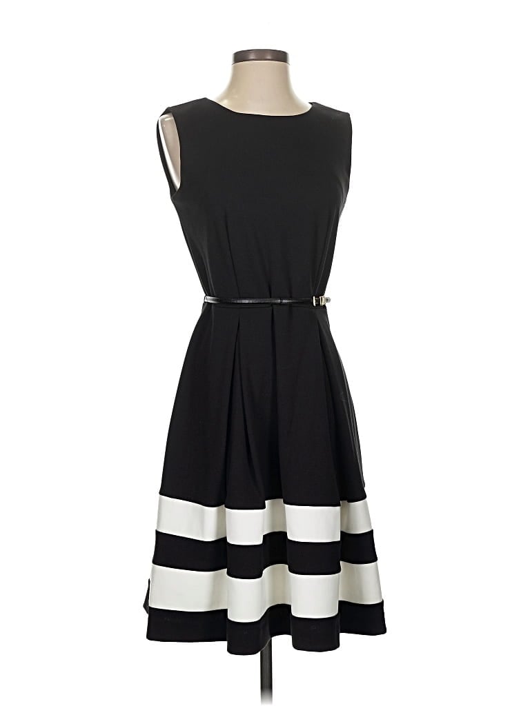 Pre-owned Calvin Klein Casual Dress In Black