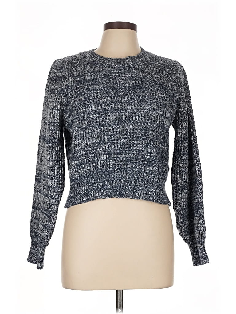 Pre-owned Z Supply Pullover Sweater In Gray