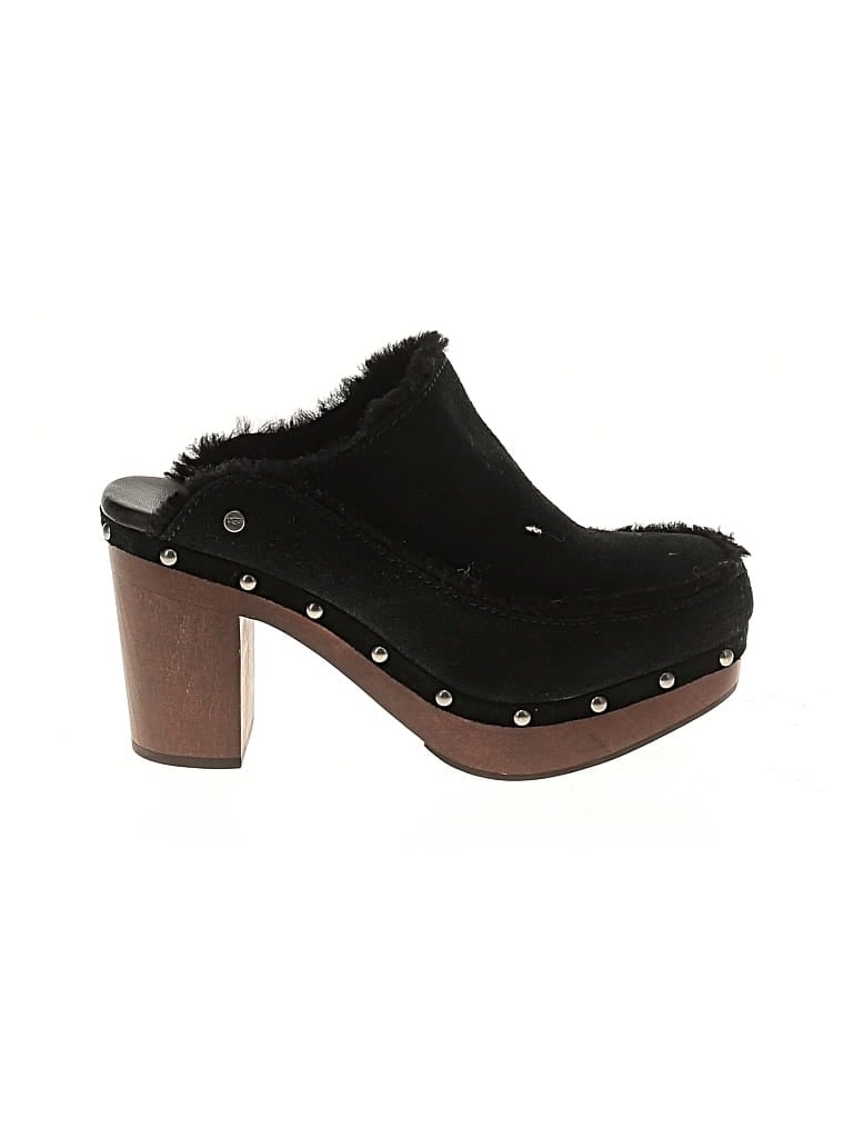 Pre-owned Ugg Mule/clog In Black